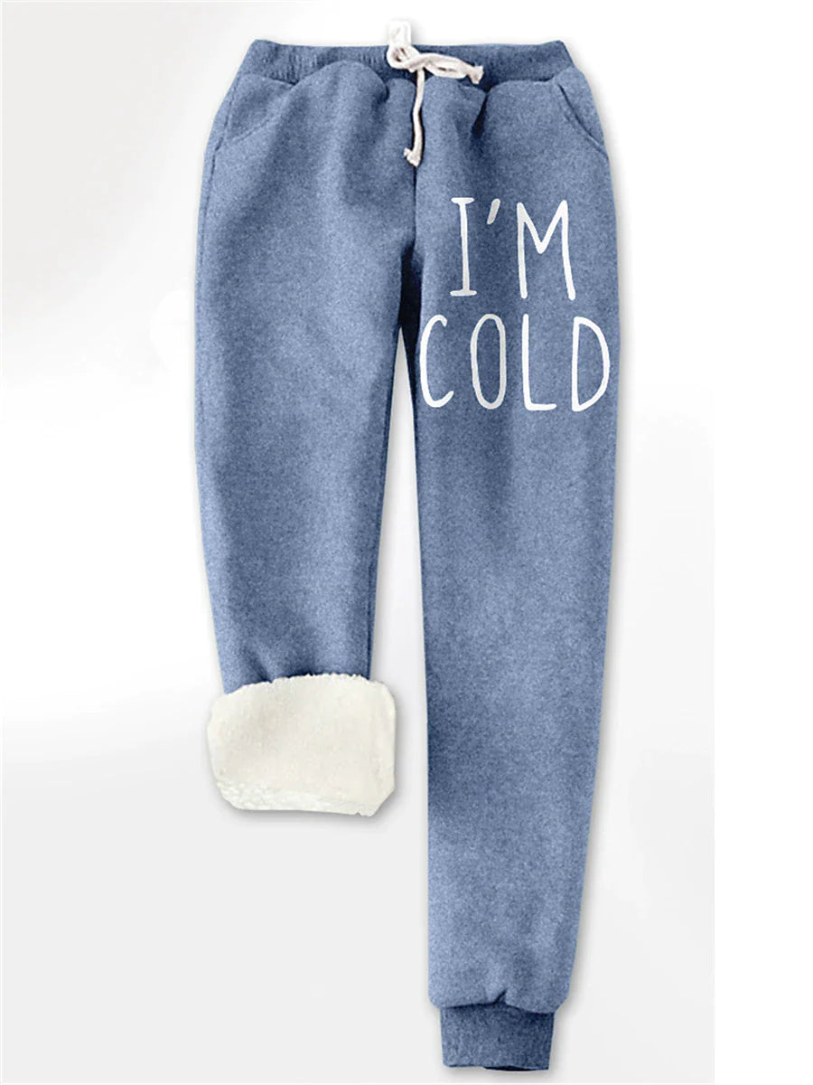 Women's Fleece Pajama Sets Lounge Sets Letter Warm Comfort Soft Home Daily Bed Fleece Warm Breathable Crew Neck Long Sleeve Pullover Pant Elastic Waist Fall Winter Blue