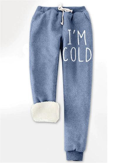 Women's Fleece Pajama Sets Lounge Sets Letter Warm Comfort Soft Home Daily Bed Fleece Warm Breathable Crew Neck Long Sleeve Pullover Pant Elastic Waist Fall Winter Blue